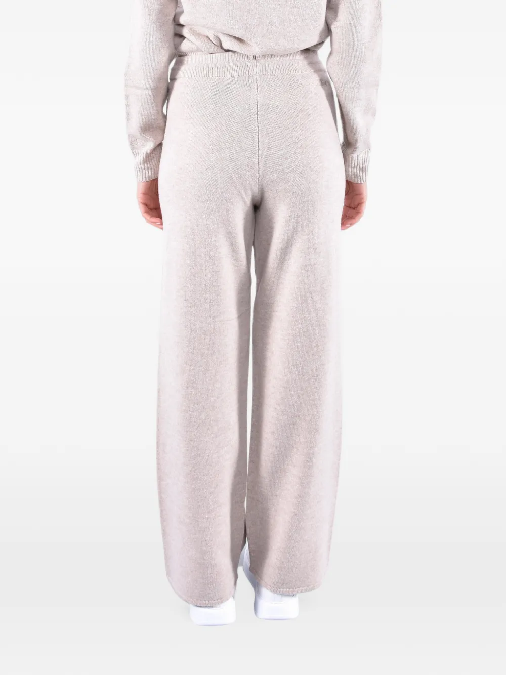 MC2 Saint Barth Cambon broek met wijde pijpen Beige