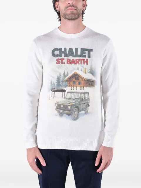 MC2 Saint Barth graphic-print Heron sweater