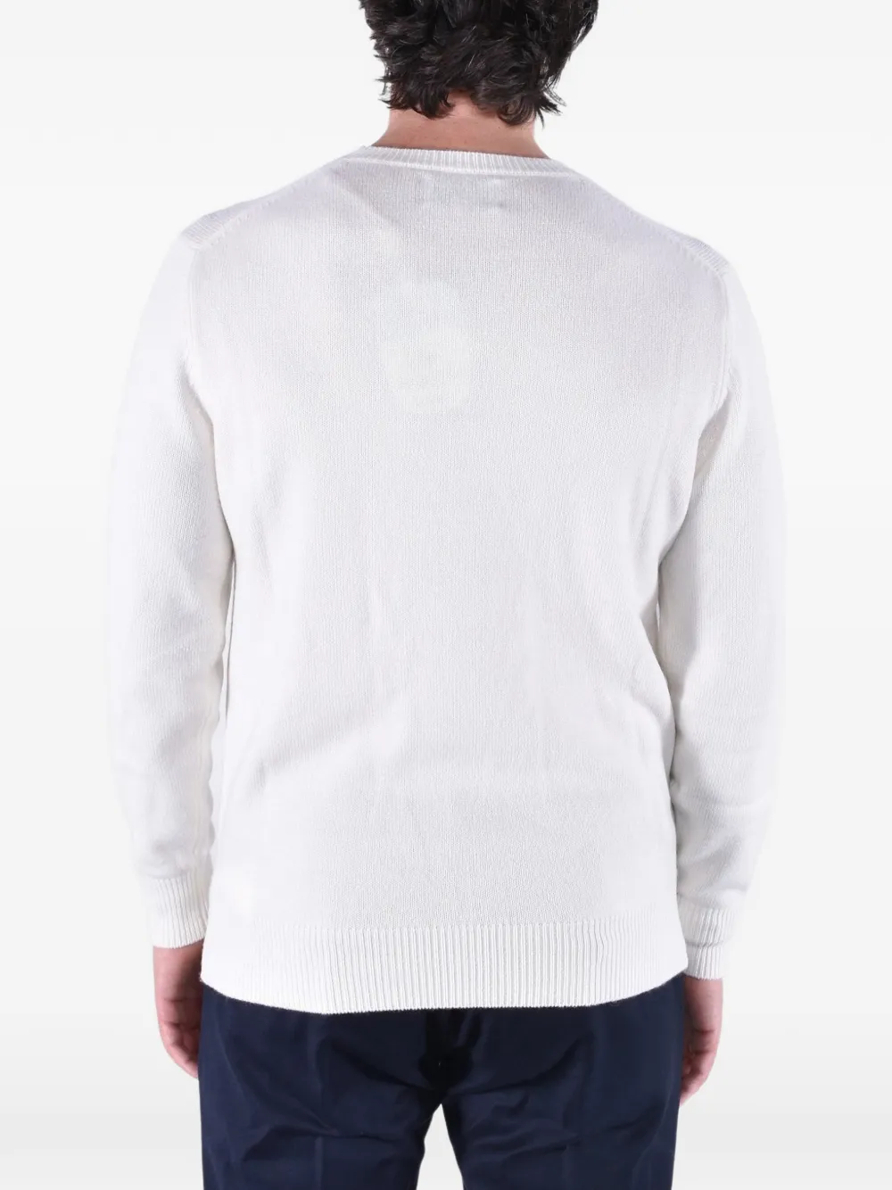 MC2 Saint Barth graphic-print Heron sweater Wit
