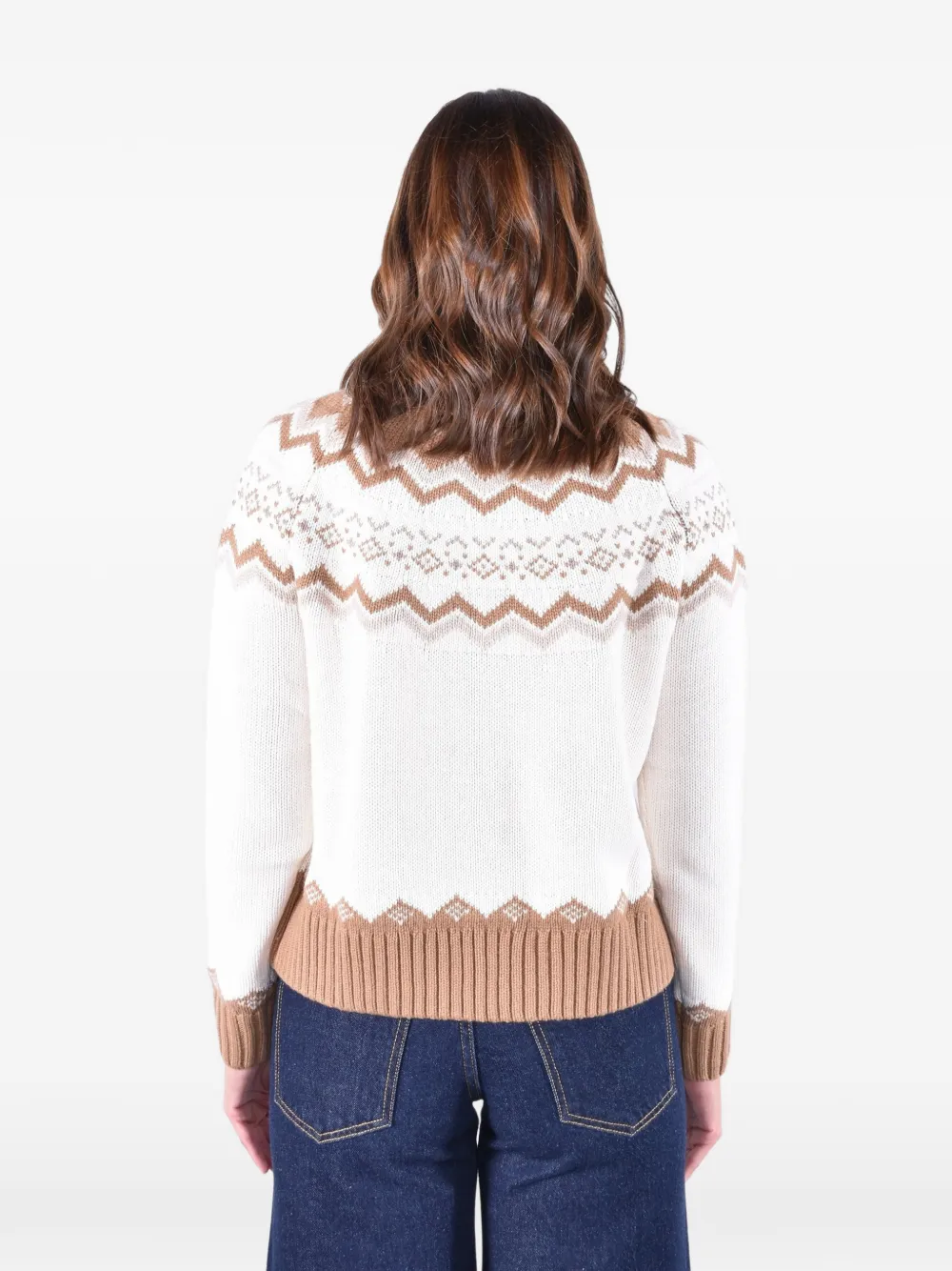 MC2 Saint Barth Meghan Nordic sweater Wit