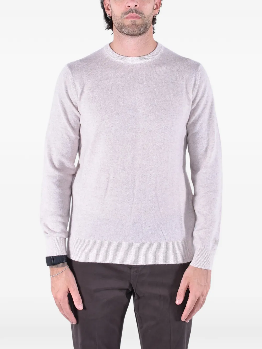 MC2 Saint Barth Regent crew-neck sweater Beige