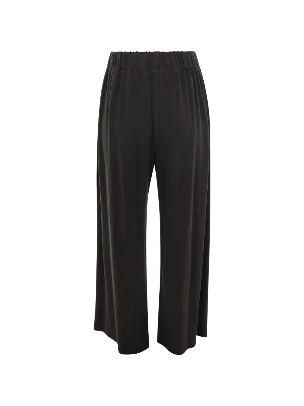 Eleh Elastische broek met plooien Zwart