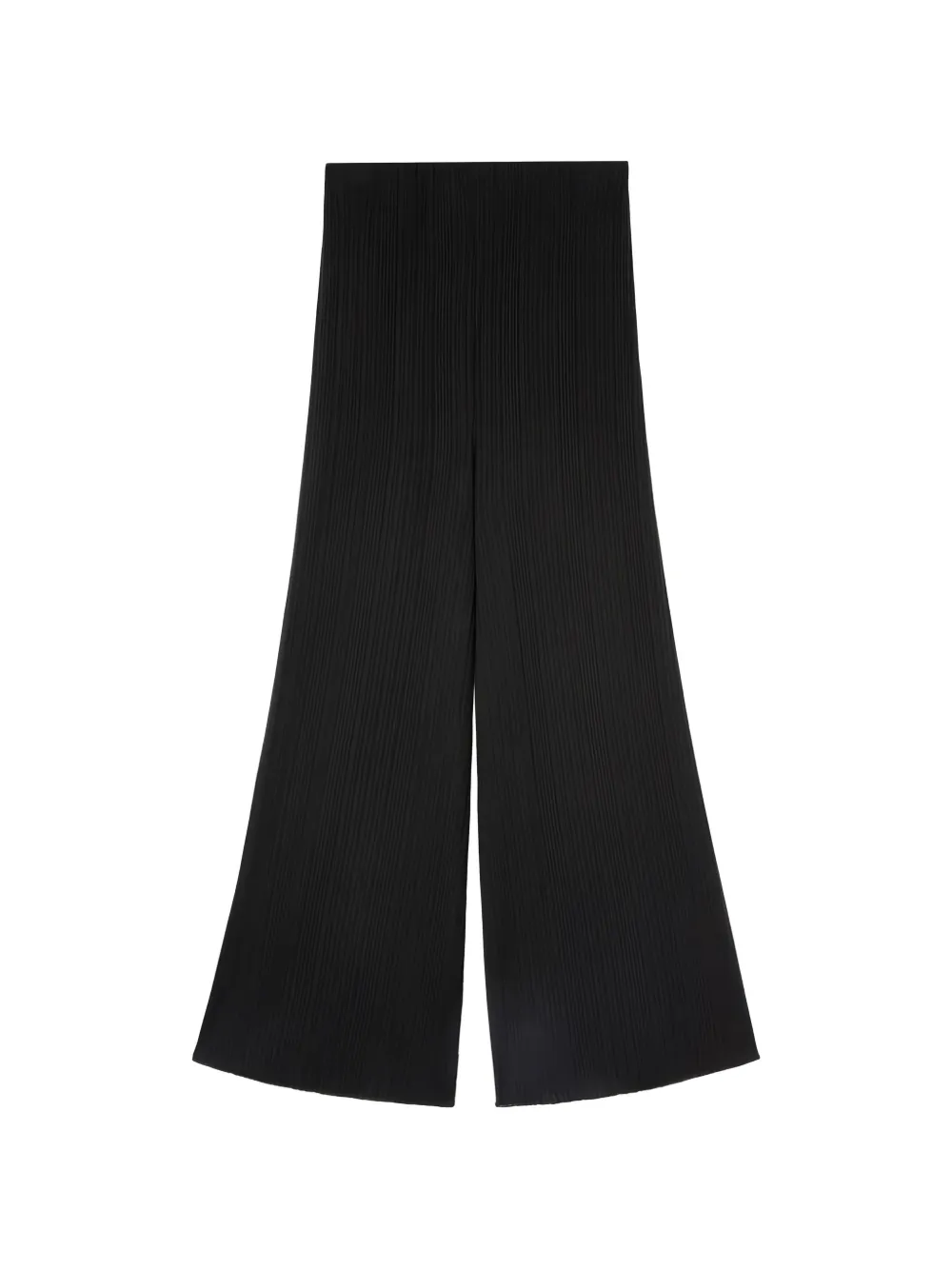 Agnona ribbed-knit trousers - Nero