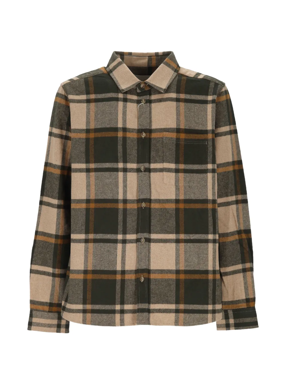 Les Deux check-pattern shirt - Nude