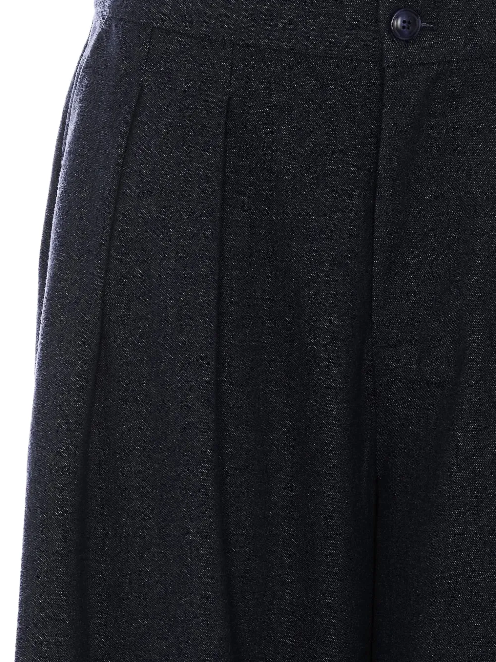 Eleh Plooibroek met wijde pijpen Blauw