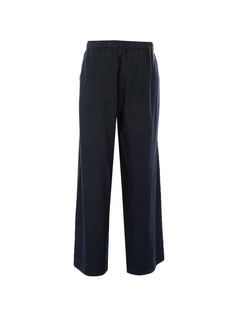 Eleh Plooibroek met wijde pijpen Blauw