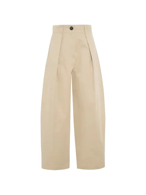 Tela pleated palazzo pants