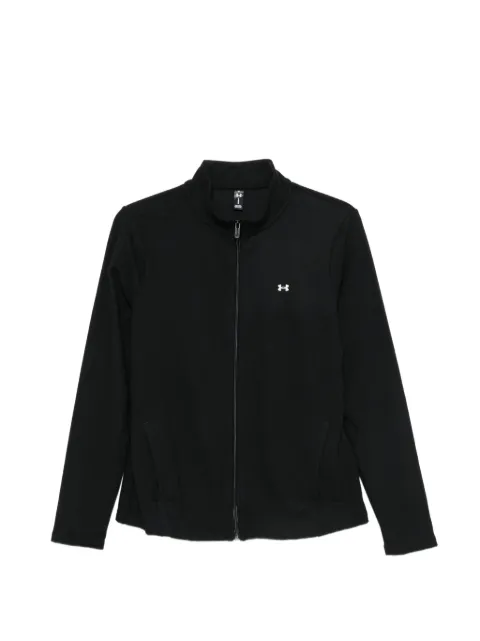 Under Armour logo-print zip-up sweatshirt