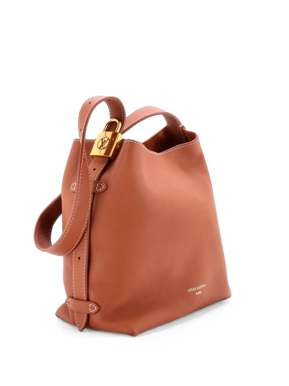 Louis Vuitton Pre-Owned Low Key Calfskin PM hobo bag - Marrone