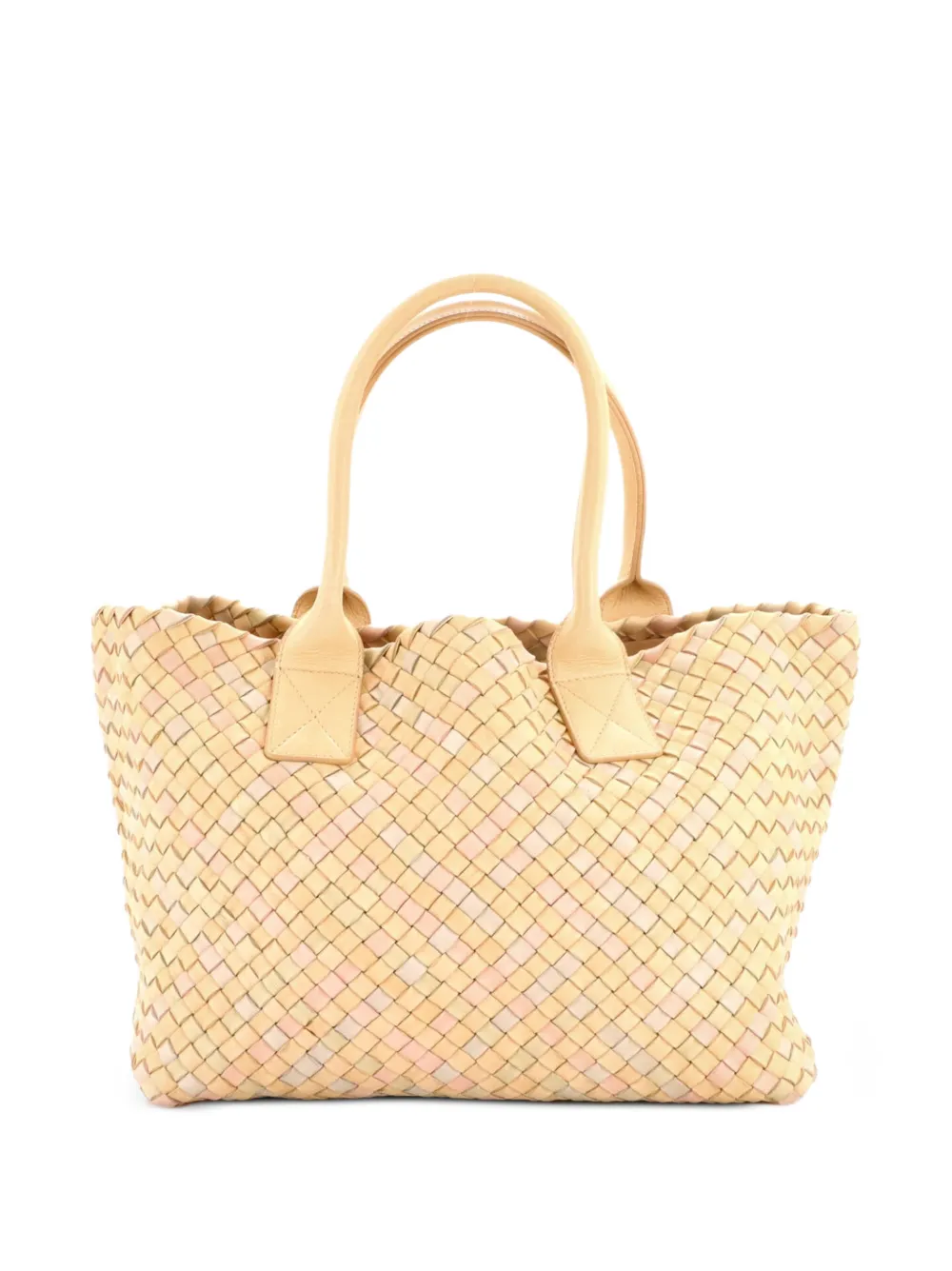 Bottega Veneta Pre-Owned Cabat Intrecciato Nappa Small tote bag - Mehrfarbig