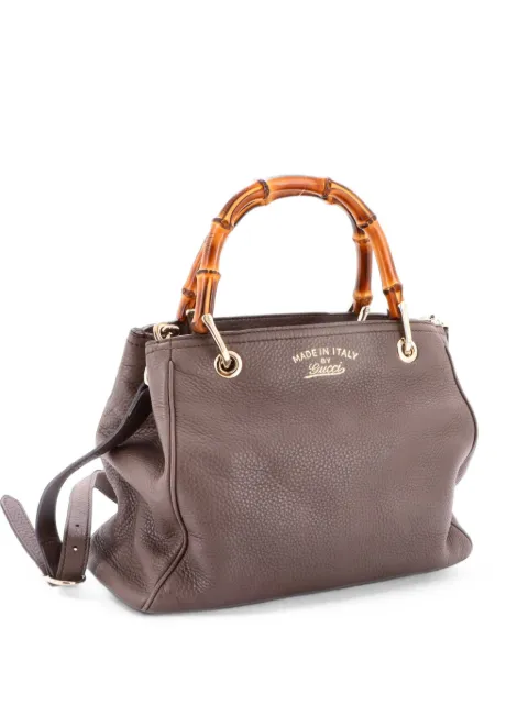 Gucci Pre-Owned Bamboo Shopper Leather Small tote bag