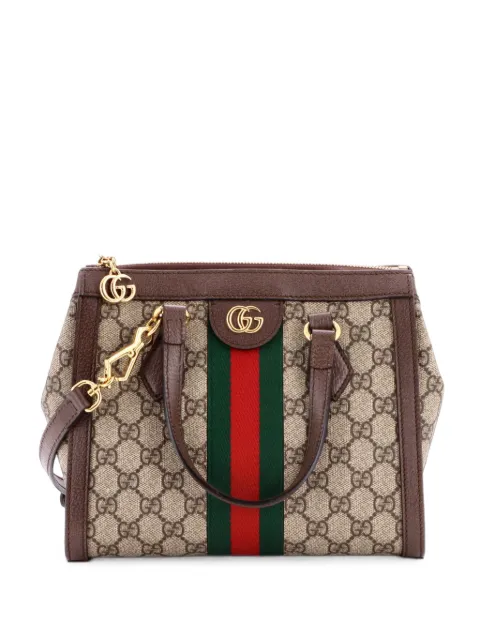 Gucci Pre-Owned Ophidia Top Handle GG Coated Canvas Small tote bag