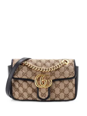 Gucci Pre-Owned 2016-2026 Small GG Marmont Matelasse Diagonal GG
