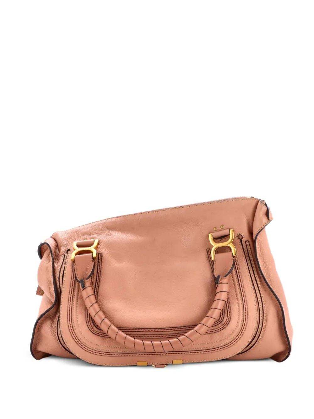 Chloé Pre-Owned Marcie Leather Large shoulder bag - Rosa