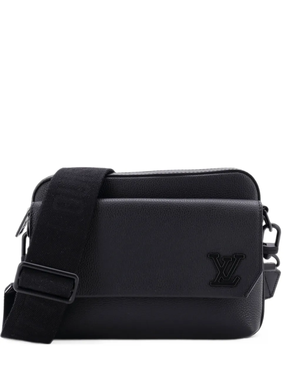 Louis Vuitton Pre-Owned Fastline Messenger Bag Aerogram Leather crossbody bag - Schwarz
