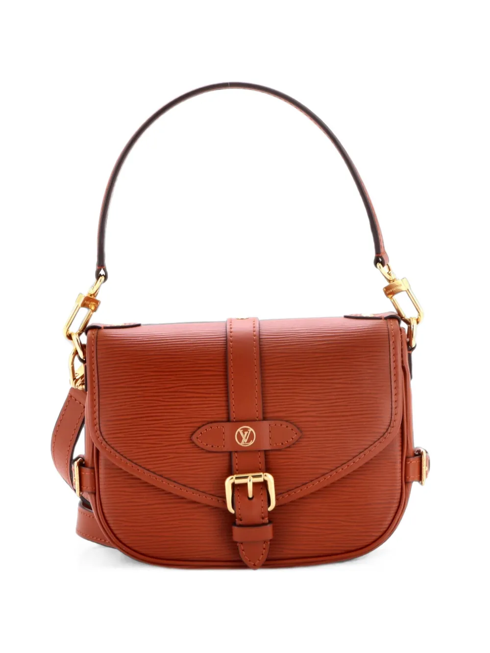 Louis Vuitton Pre-Owned Saumur Handbag Epi Leather BB crossbody bag - Brown