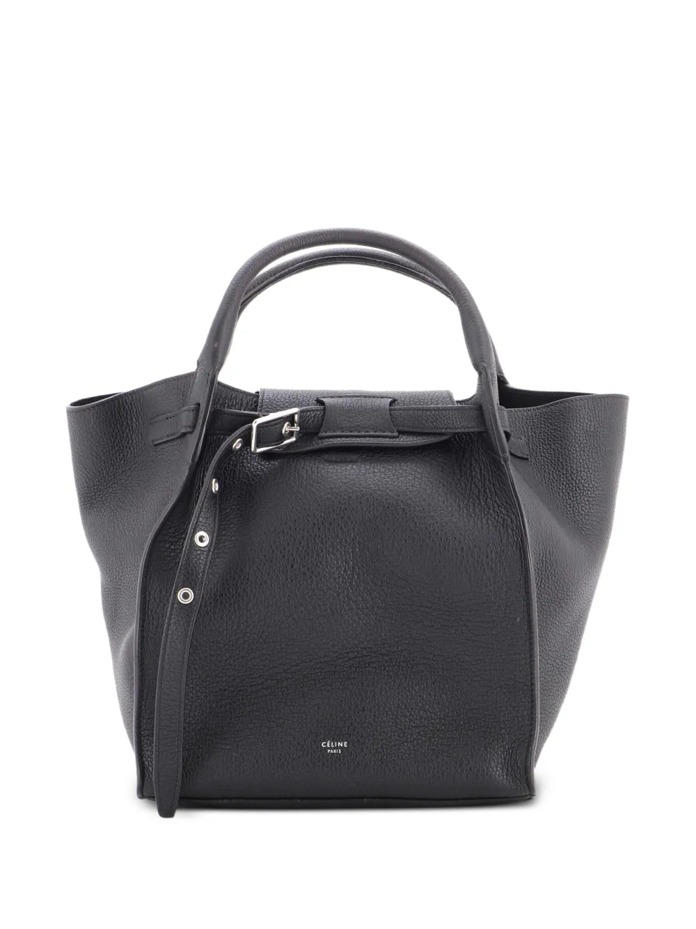 Celine Pre-Owned Big Bag Grained Calfskin Small satchel - Schwarz