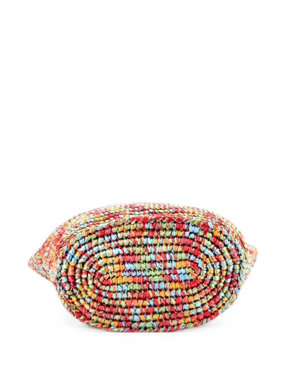 Gucci Pre-Owned Blondie Basket Raffia Mini tote bag - Multicolore