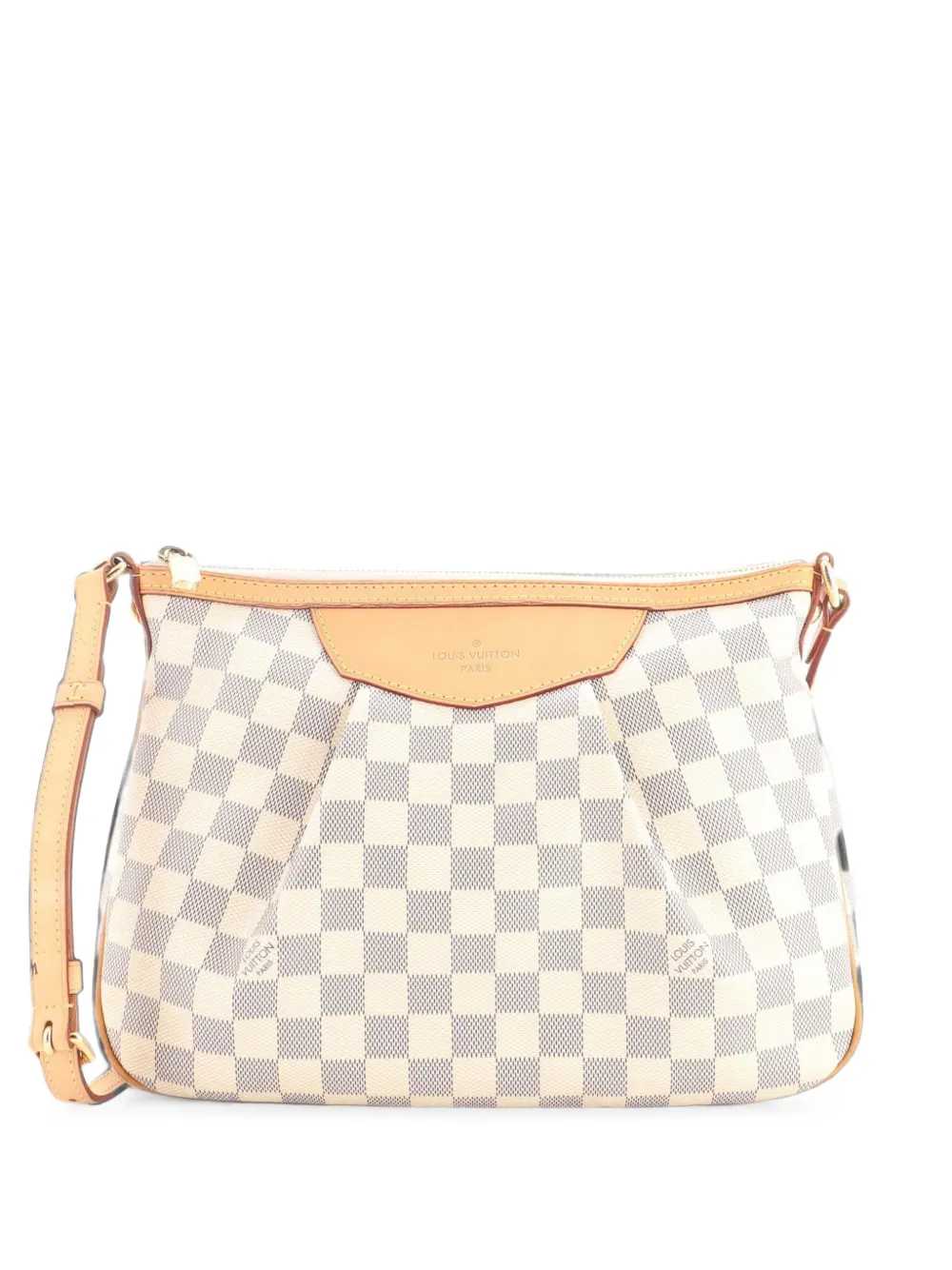 Louis Vuitton Pre-Owned Siracusa Handbag Damier PM crossbody bag - Bianco