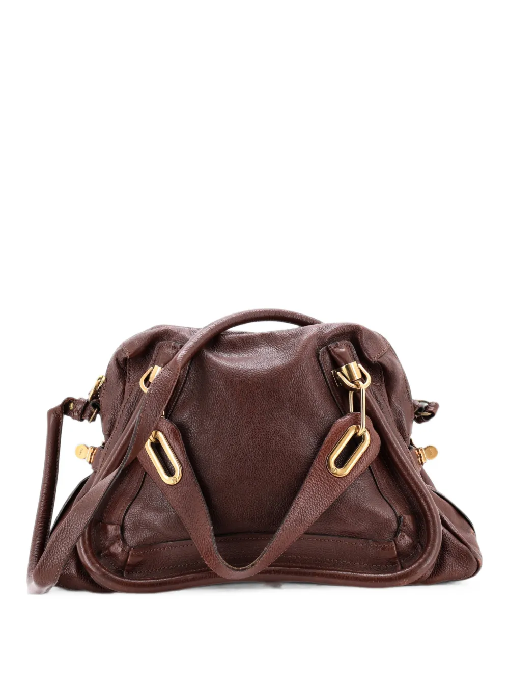 Chloé Pre-Owned sac à main Paraty médium en cuir - Marron Chloé Pre-Owned sac à main Paraty médium en cuir - Marron
