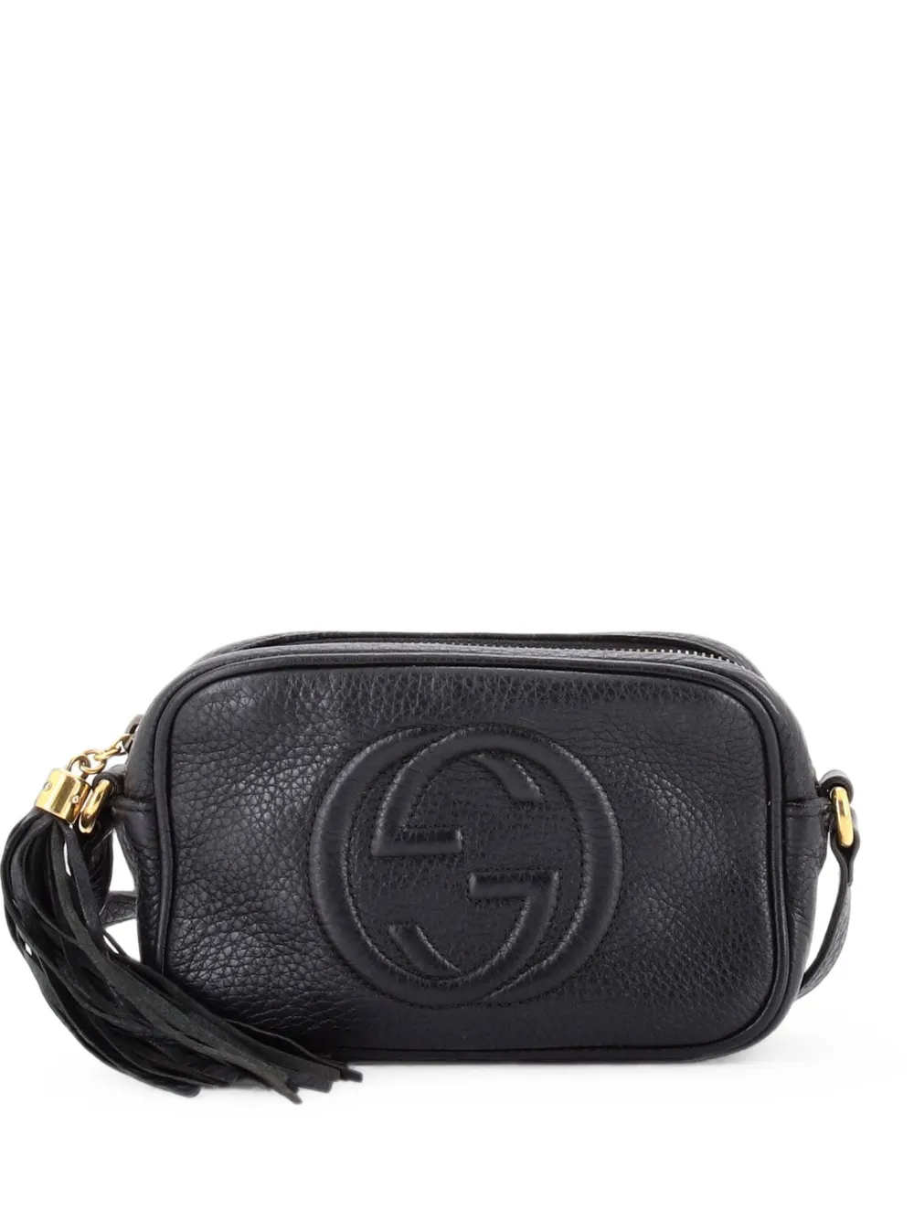 Gucci Pre-Owned Soho Disco Leather Mini crossbody bag - Black