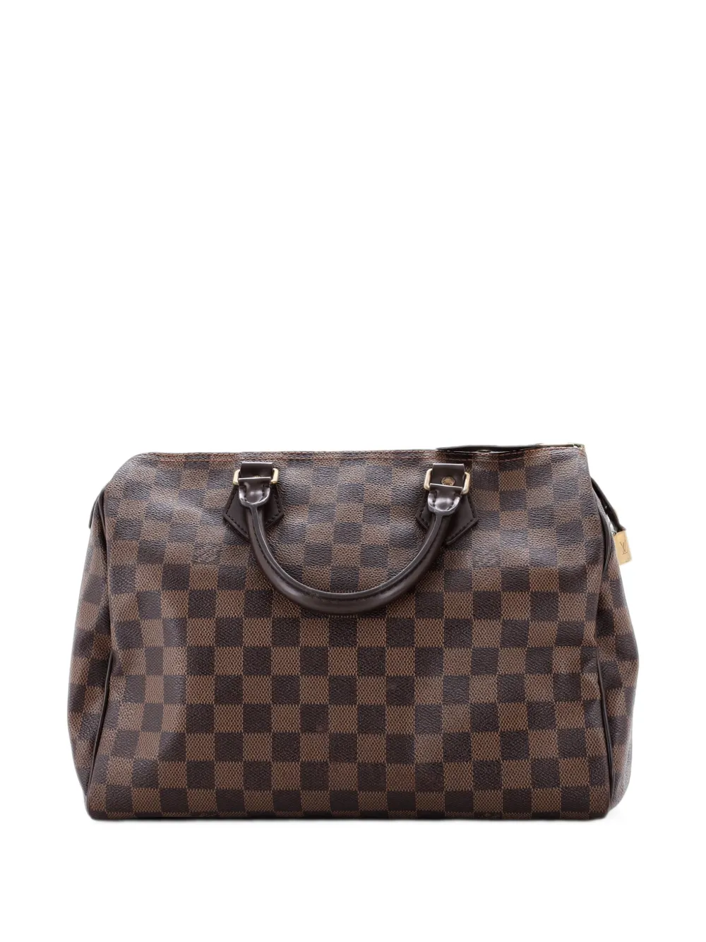 Louis Vuitton Pre-Owned Speedy Handbag Damier 30 satchel - Marrone