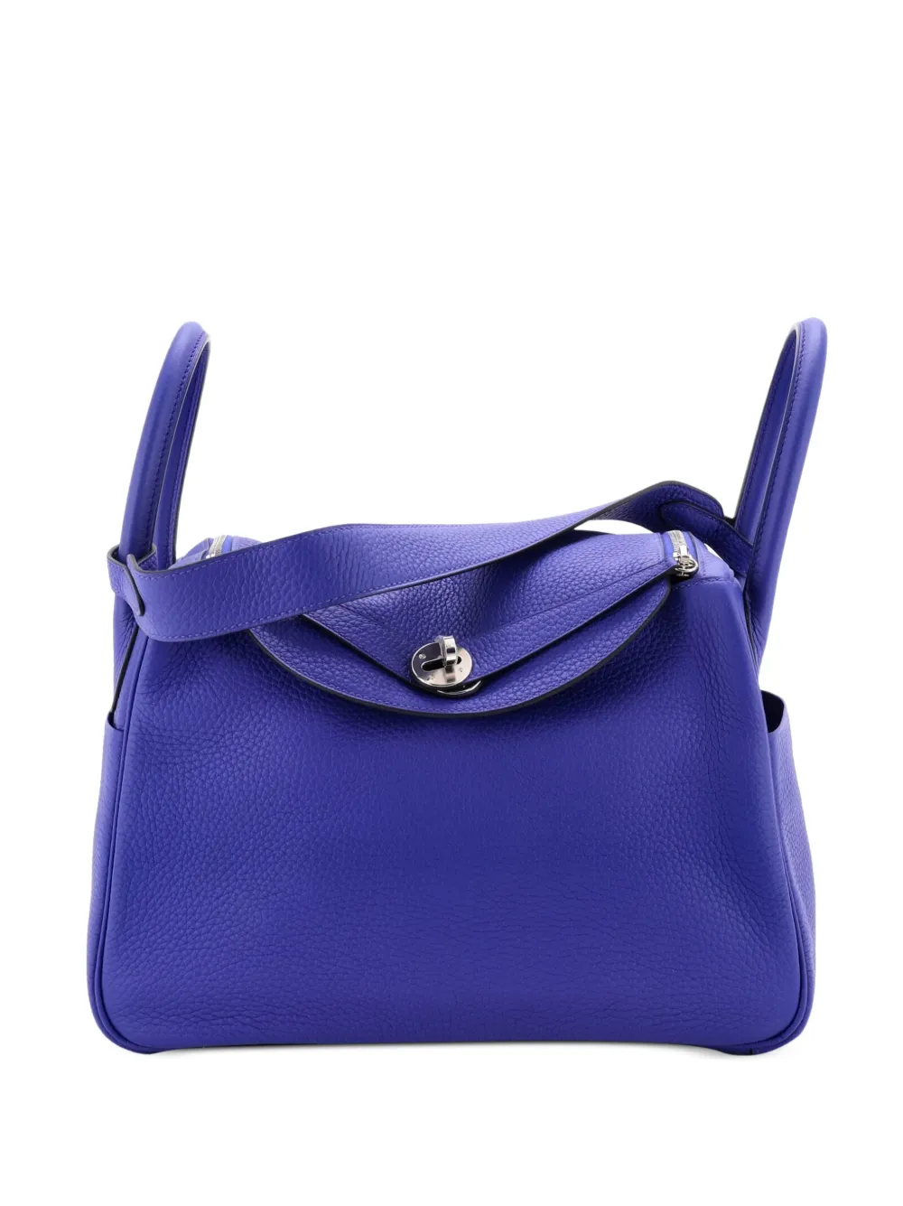 Hermès Pre-Owned Lindy Bag Clemence 30 shoulder bag - Blue