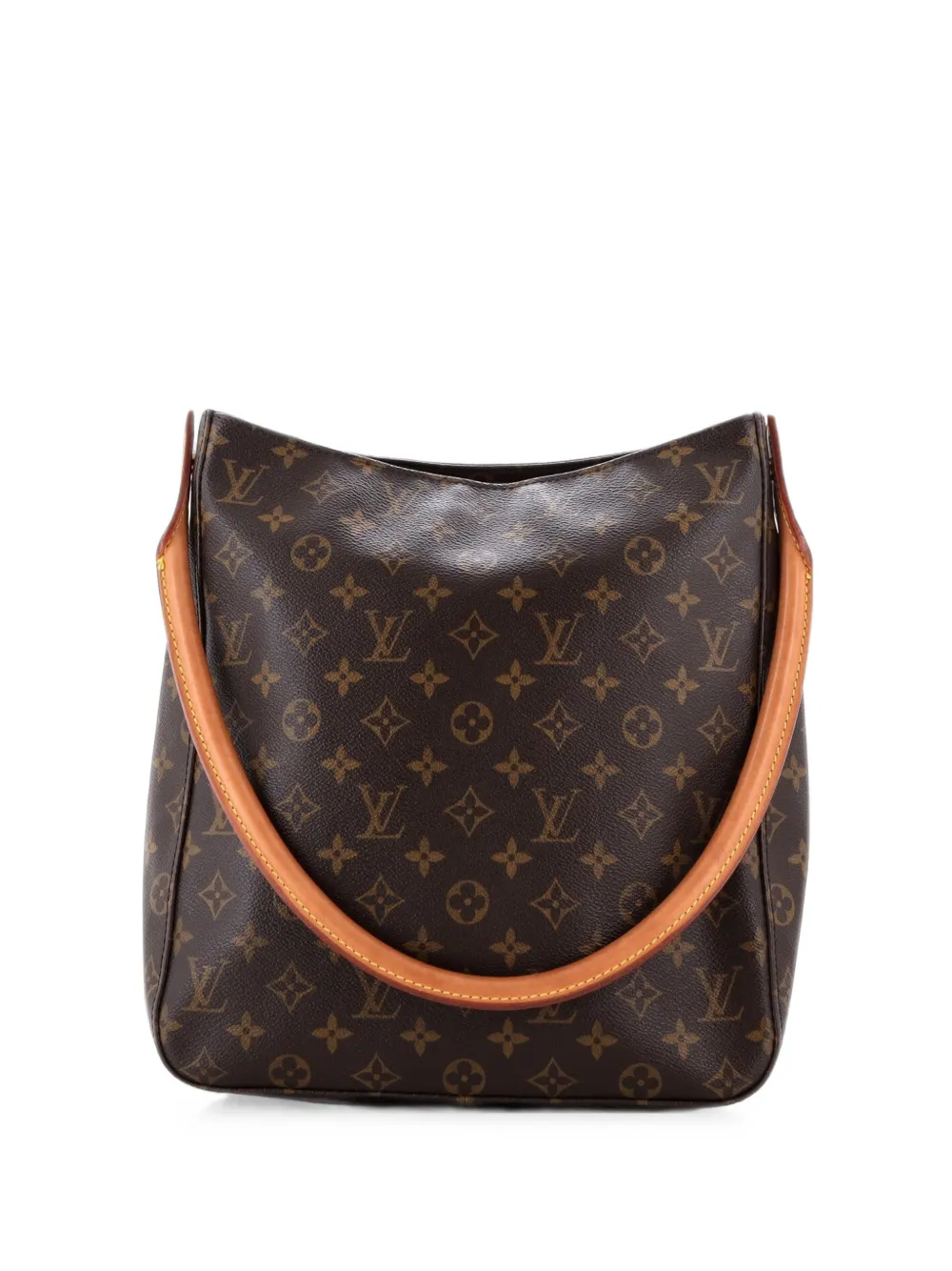 Louis Vuitton Pre-Owned Looping Handbag Monogram Canvas GM shoulder bag - Braun