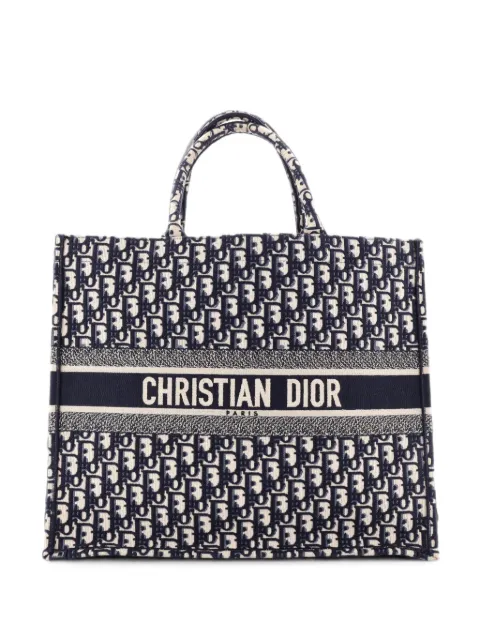 Christian Dior Pre-Owned Book Oblique Canvas Large tote bag
