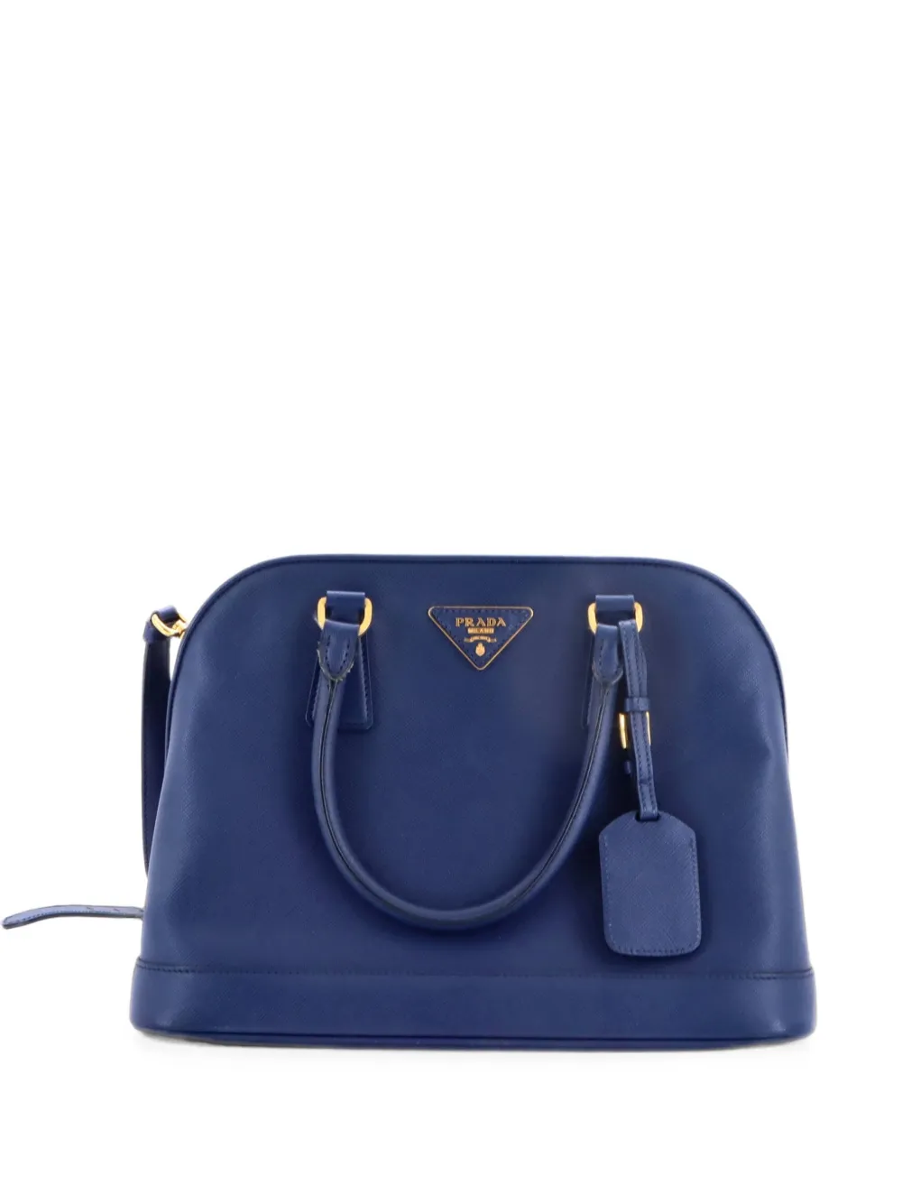 Prada Pre-Owned Open Promenade Bag Saffiano Leather Medium tote bag - Bleu Prada Pre-Owned Open Promenade Bag Saffiano Leather Medium tote bag - Bleu