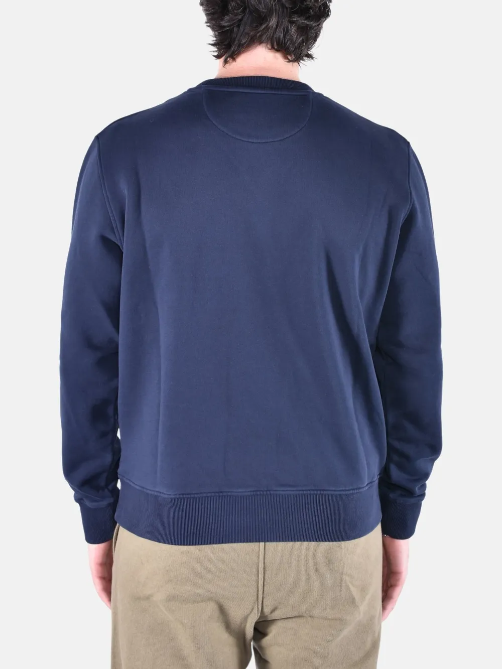 MC2 Saint Barth Soho logo-embroidered sweatshirt Blauw