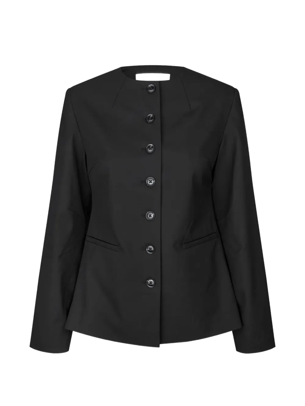 SAMSOE SAMSOE Sarhino button-fastening blazer - Noir SAMSOE SAMSOE Sarhino button-fastening blazer - Noir