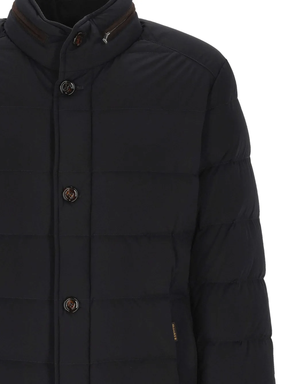 Moorer Gewatteerd jack Blauw