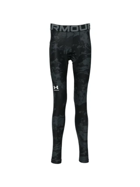 Under Armour camo-print logo-waistband leggings
