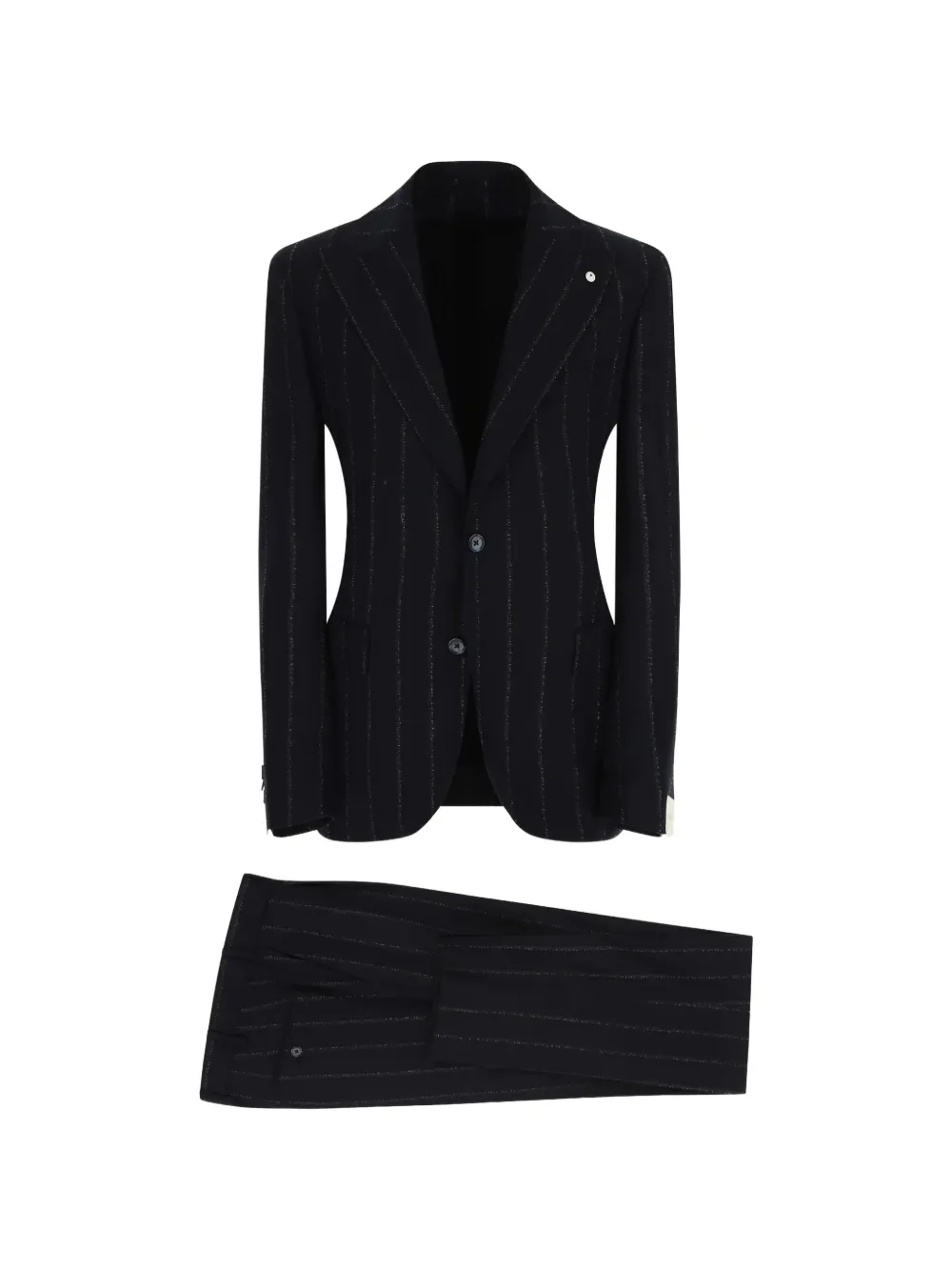 L.B.M. 1911 pinstripe-pattern suit - Nero