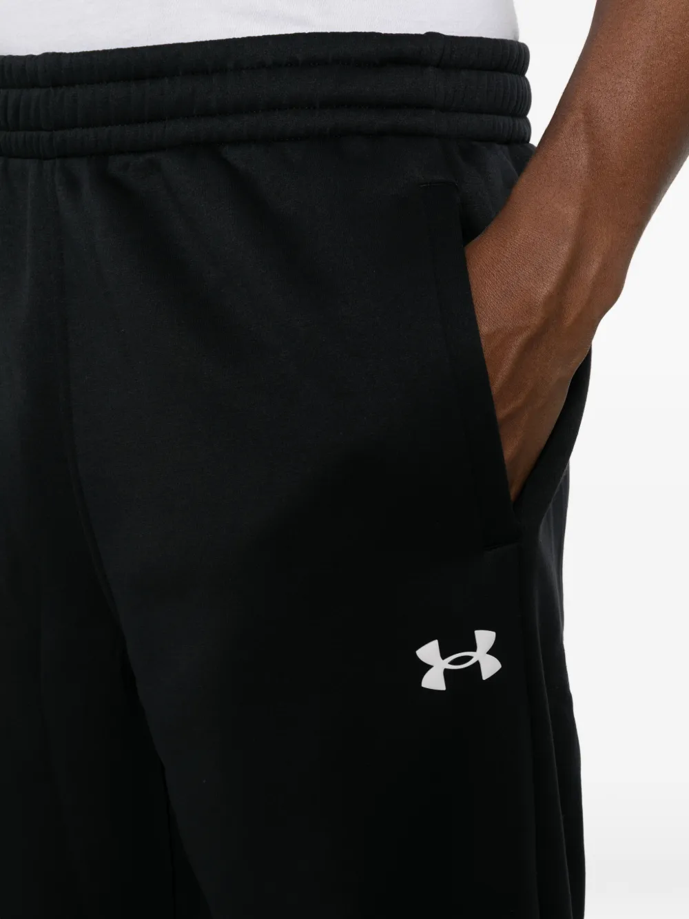 Under Armour logo-print track pants Zwart