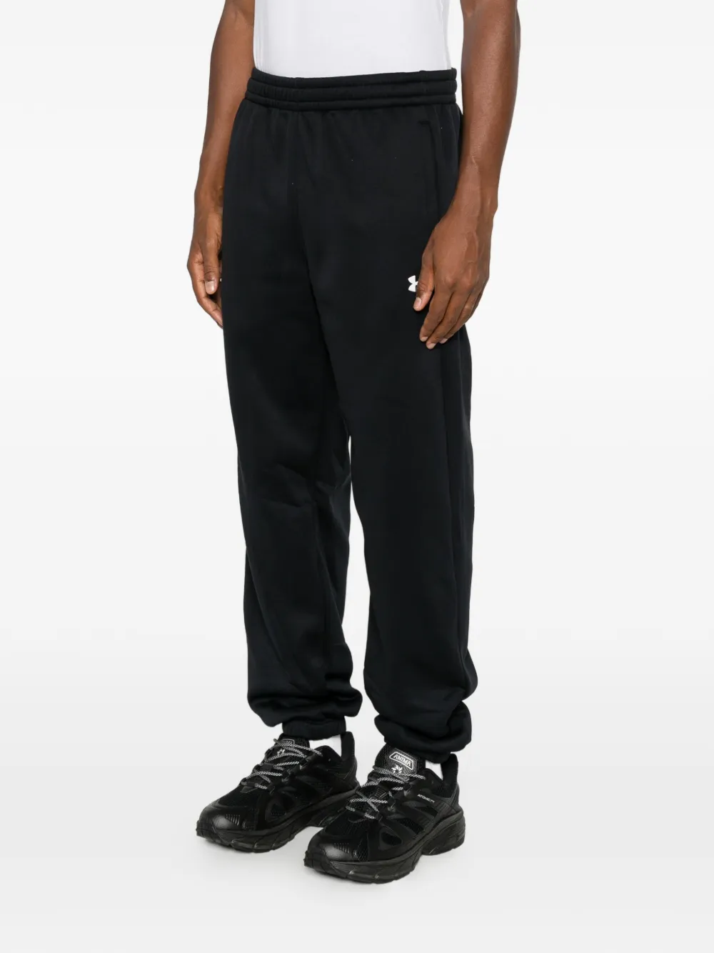 Under Armour logo-print track pants Zwart