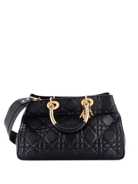 Christian Dior Pre-Owned Lady 95.22 Bag Cannage Embossed Leather Large tote bag