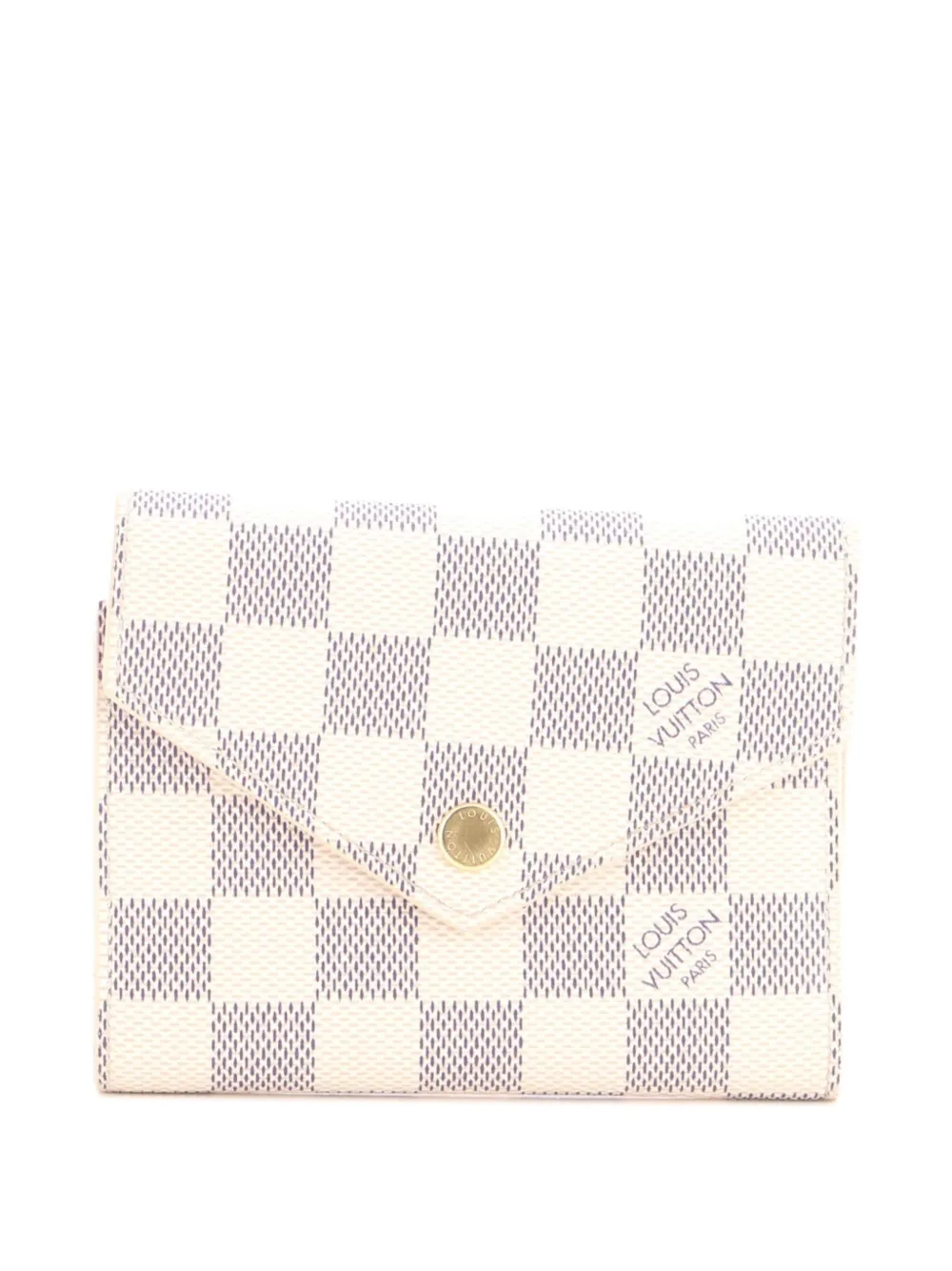 Louis Vuitton Pre-Owned Portafoglio Victorine Wallet Damier piccolo - Bianco