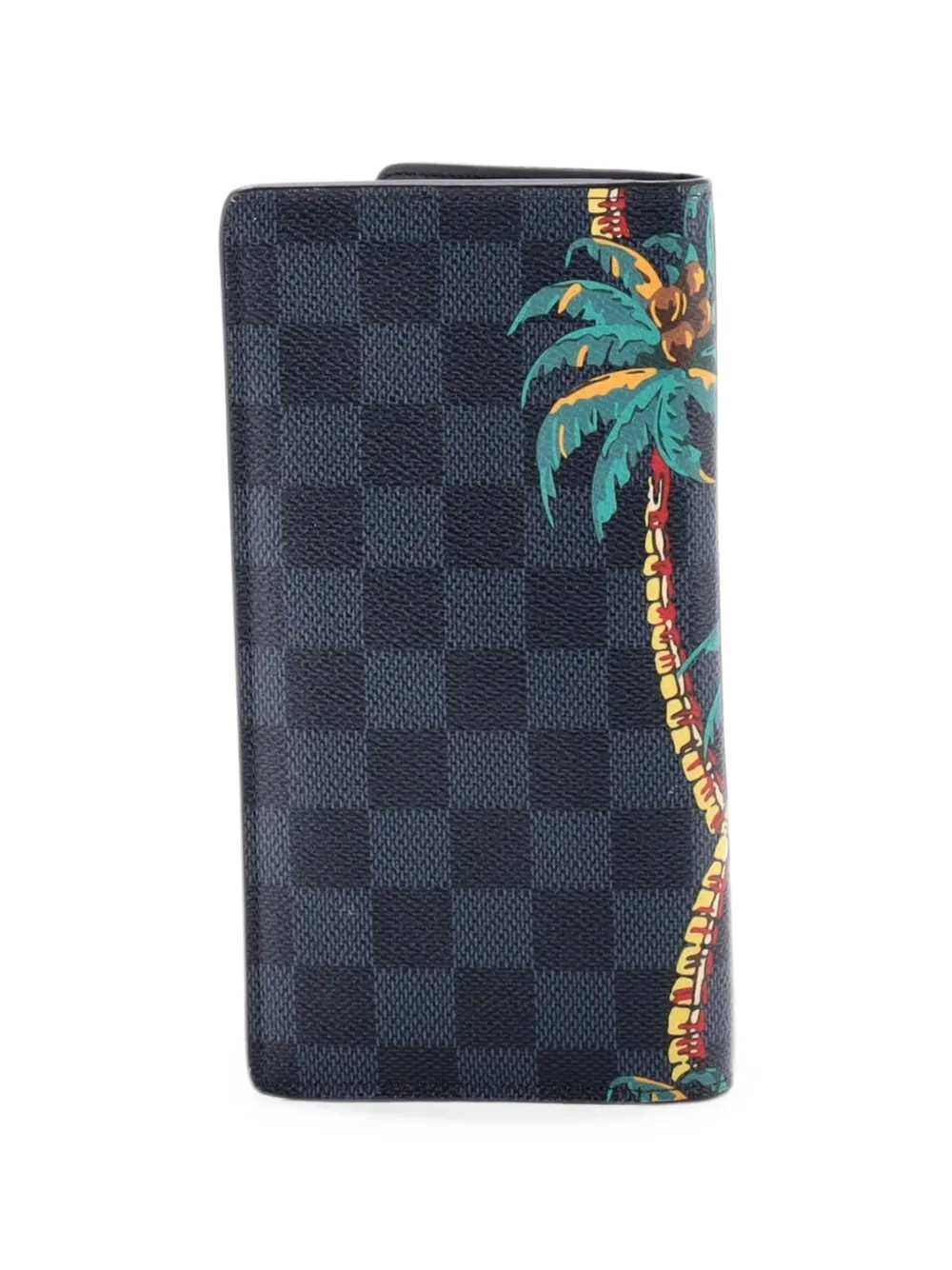 Louis Vuitton Pre-Owned Brazza Wallet Limited Edition Damier Cobalt Jungle small wallets - Schwarz
