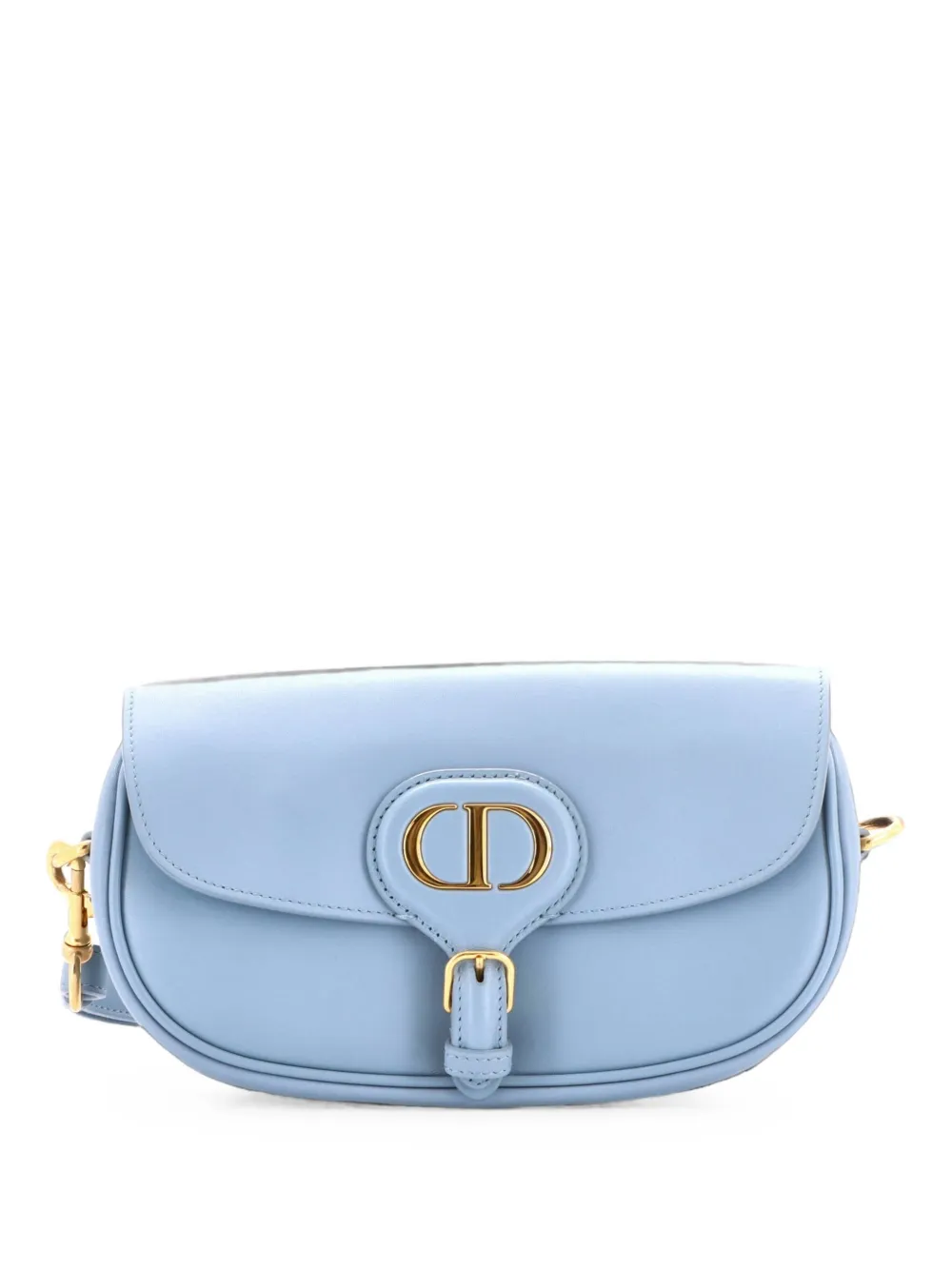Christian Dior Pre-Owned Bobby Flap Bag Leather East West crossbody bag - Blu