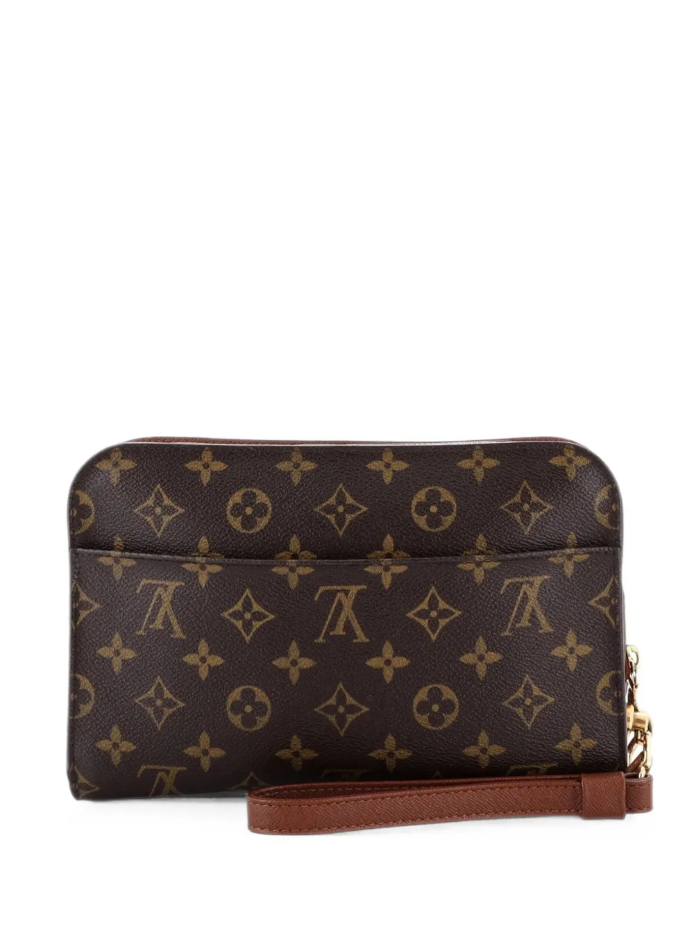 Louis Vuitton Pre-Owned Pochette Orsay Monogram Canvas clutch bag - Marrone