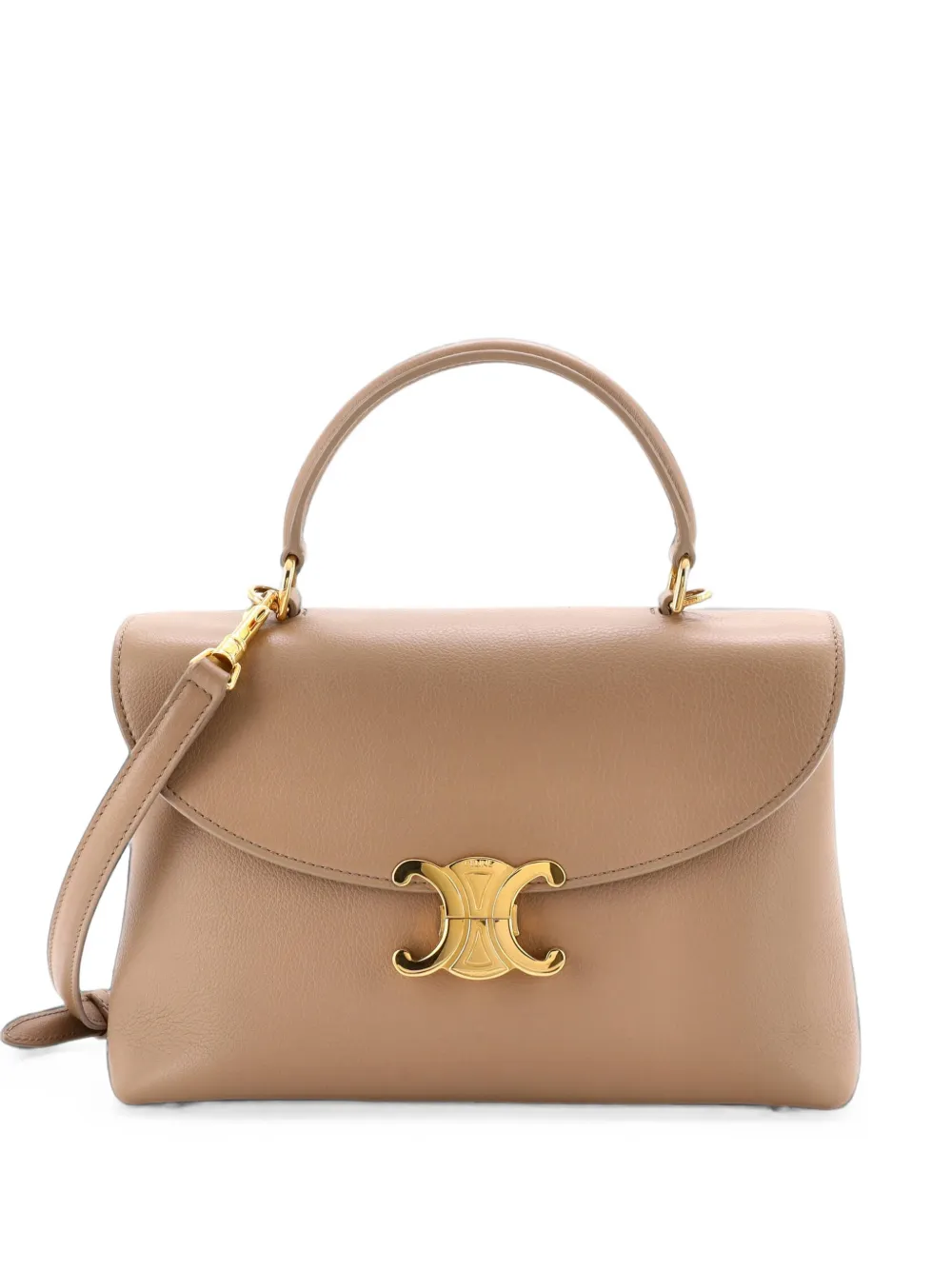 Celine Pre-Owned sac sacoche Nino à poignée supérieure en cuir nubuck - Tons neutres Celine Pre-Owned sac sacoche Nino à poignée supérieure en cuir nubuck - Tons neutres