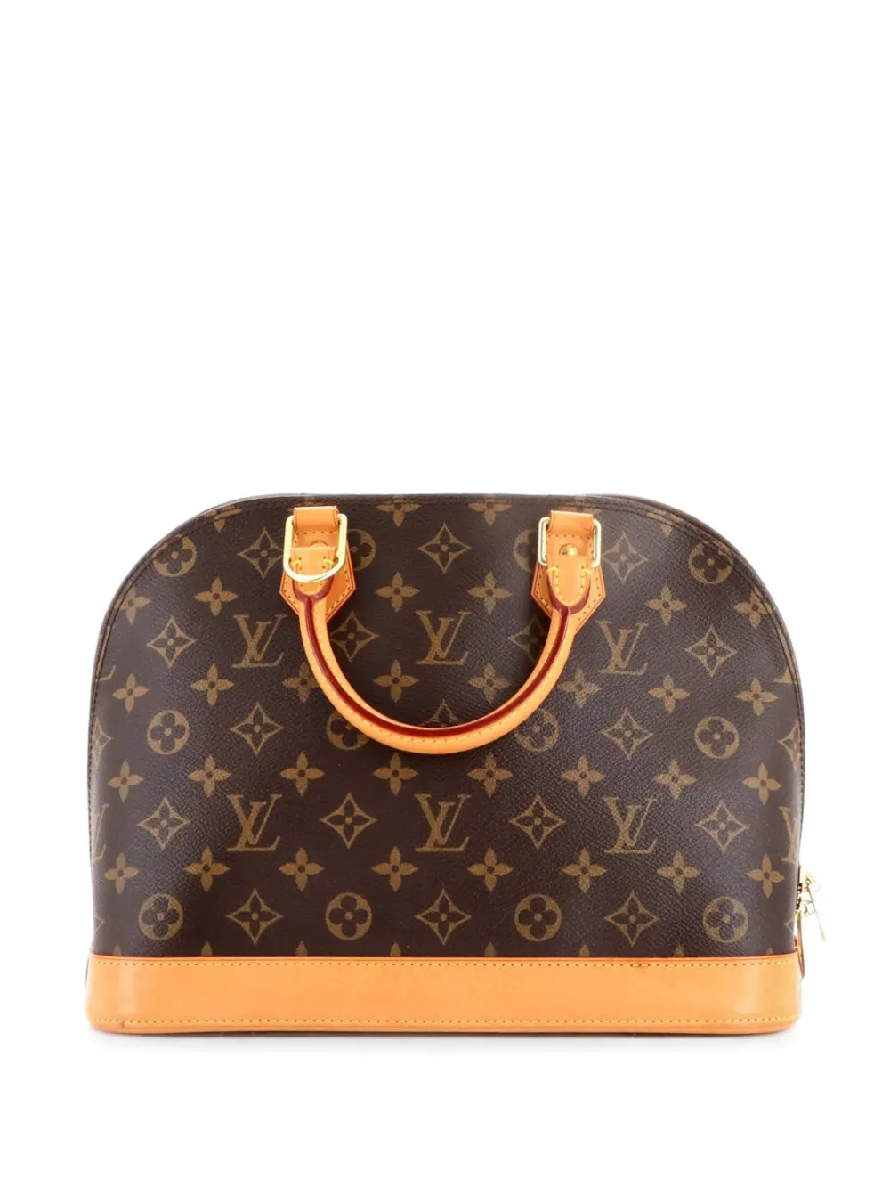 Louis Vuitton Pre-Owned Alma Handbag Monogram Canvas PM satchel - Marrone