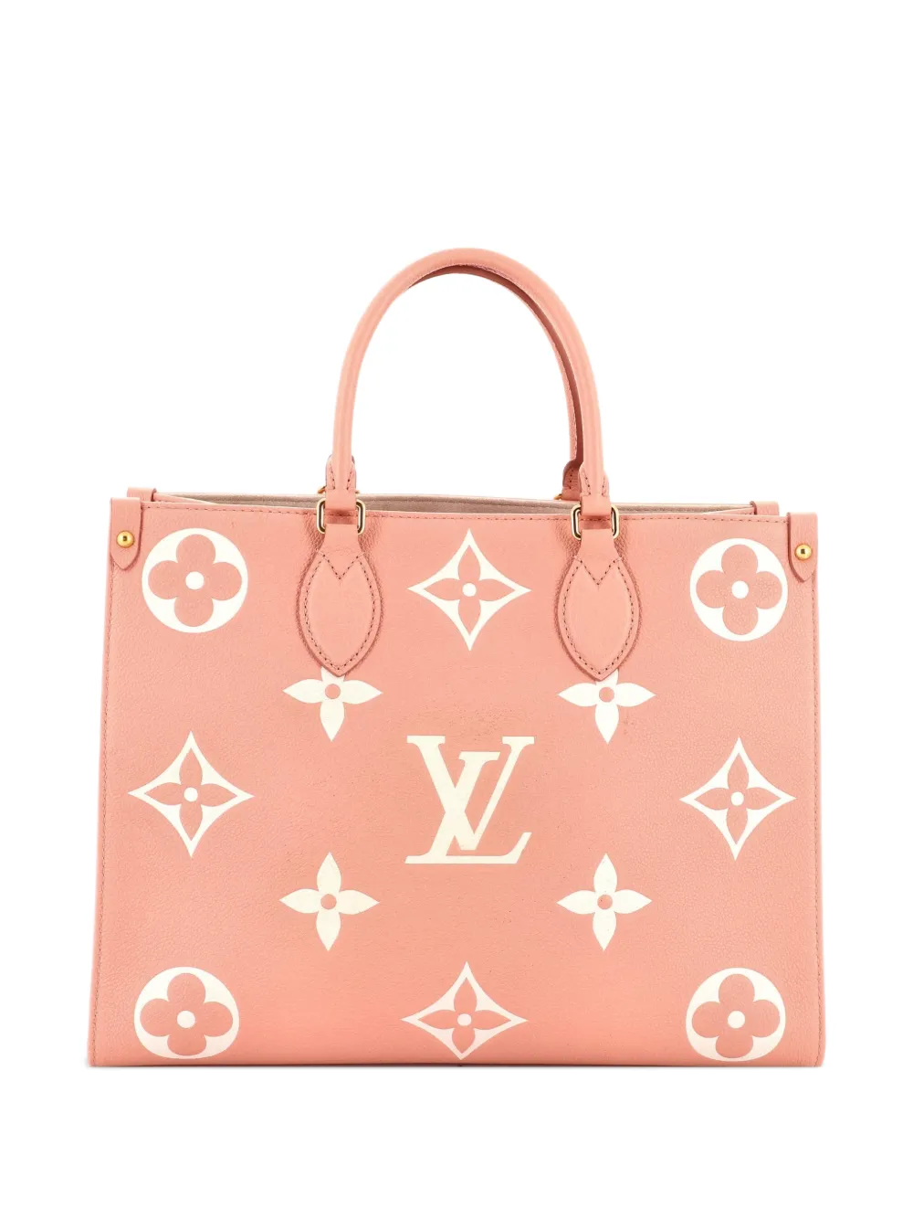 Louis Vuitton Pre-Owned OnTheGo Tote Bicolor Monogram Empreinte Giant MM shoulder bag - Pink