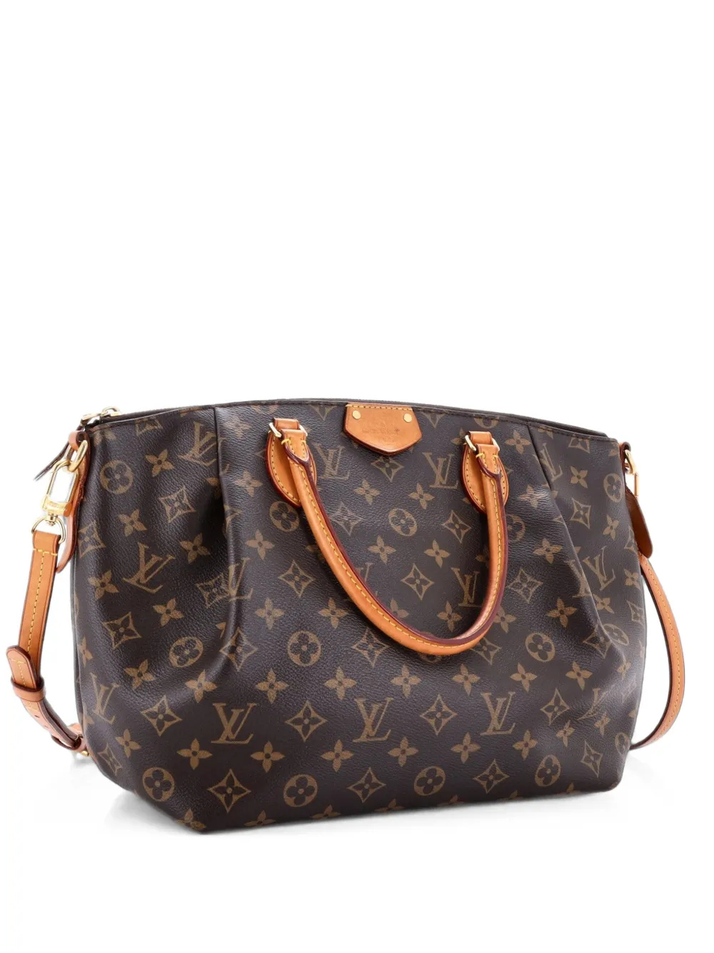 Louis Vuitton Pre-Owned Turenne Handbag Monogram Canvas MM satchel - Brown