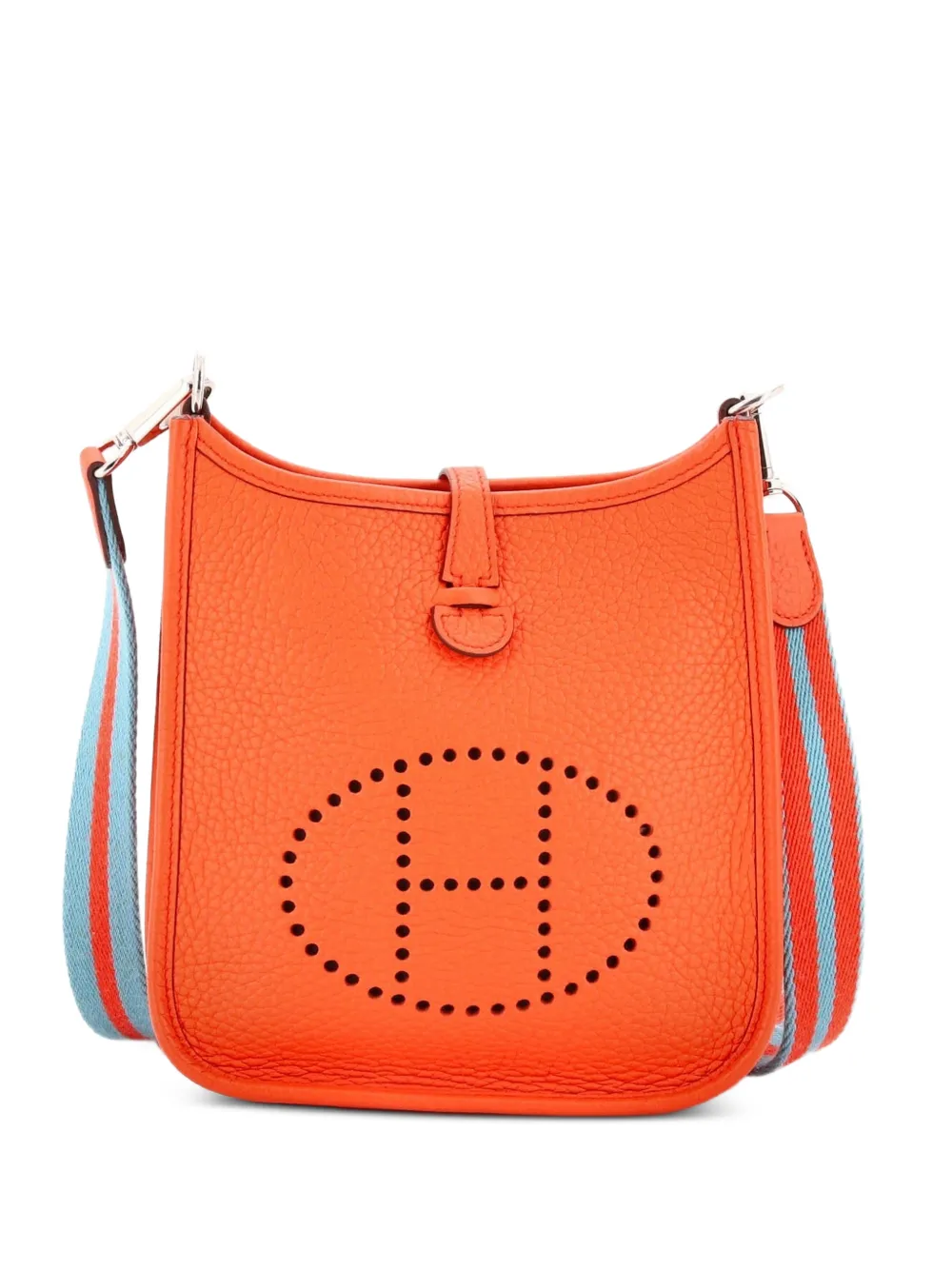 Hermès Pre-Owned Evelyne Bag Gen III Clemence TPM crossbody bag - Orange