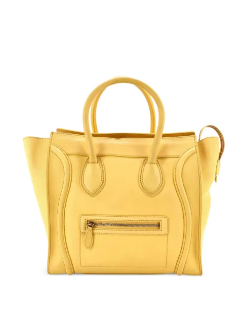 Celine Pre-Owned Luggage Bag Smooth Leather Mini tote bag