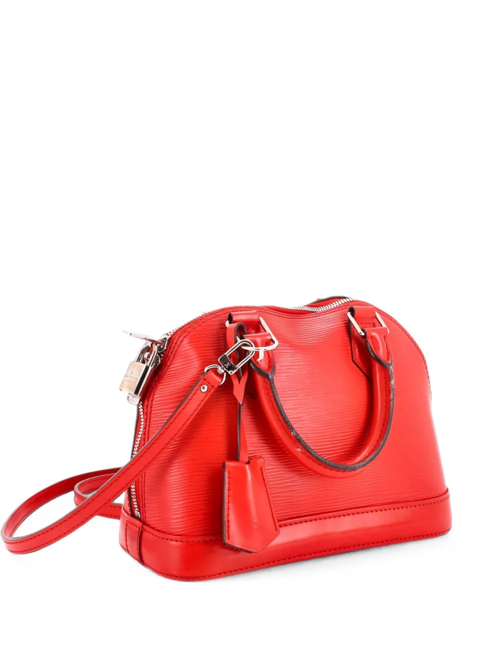 Louis Vuitton Pre-Owned Alma Handbag Epi Leather BB satchel - Rosso