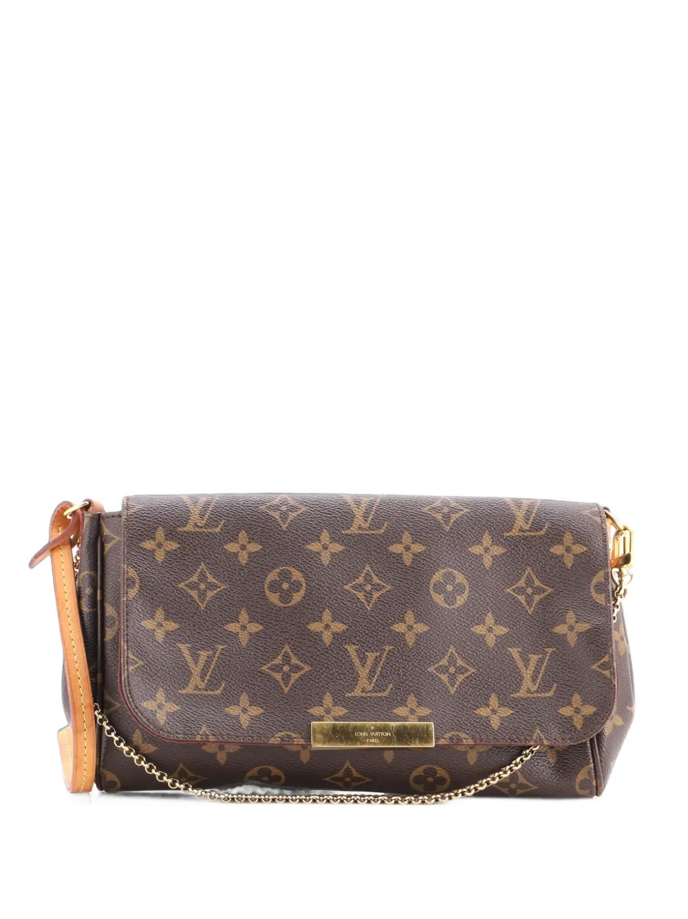 Louis Vuitton Pre-Owned Favorite Handbag Monogram Canvas MM crossbody bag - Braun